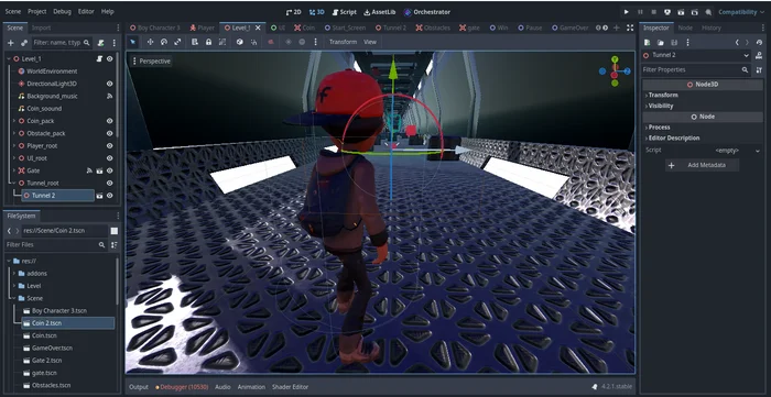 Разработка игр GoDot и VR разработка