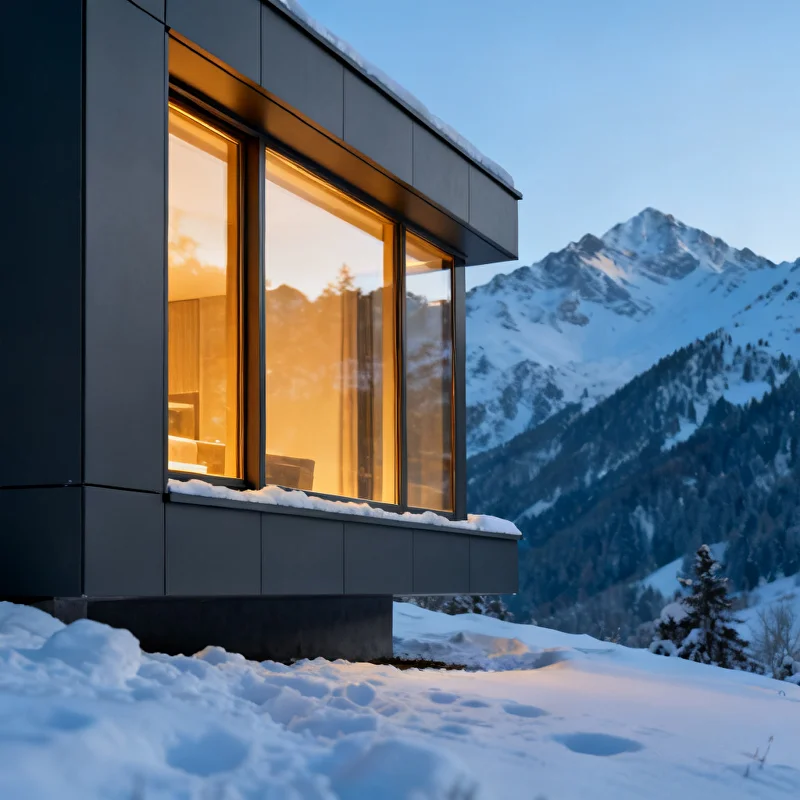 Тёплый алюминий — дом Псыж