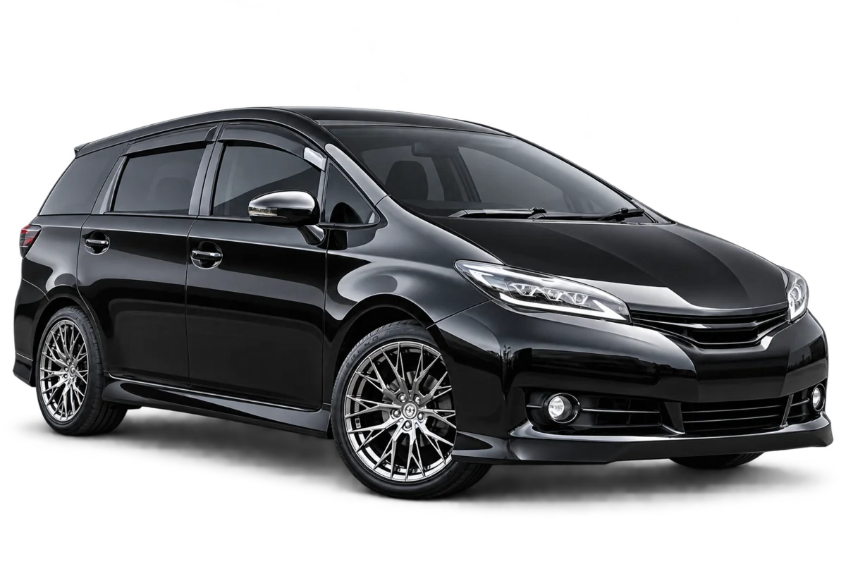 Чёрный Toyota Wish