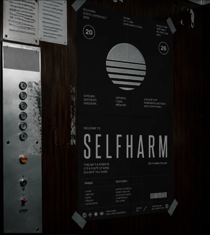 Постер Selfharm