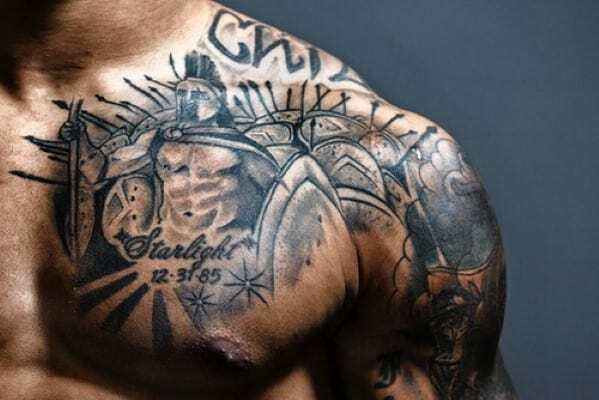 Эскизы татуировок на плечо - 81 фото