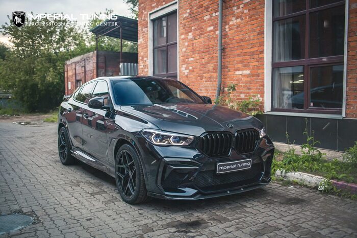 BMW X6 G06 Imperial Carbon Black Metallic II — Полный карбоновый комплект обвеса Imperial