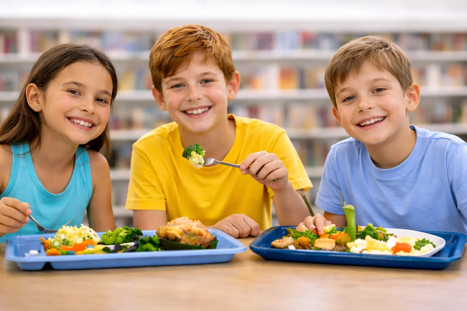 Дети в лагере