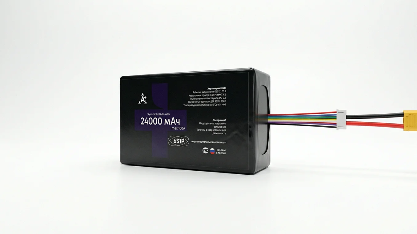 6S1P 24000 мА·ч Semi-Solid