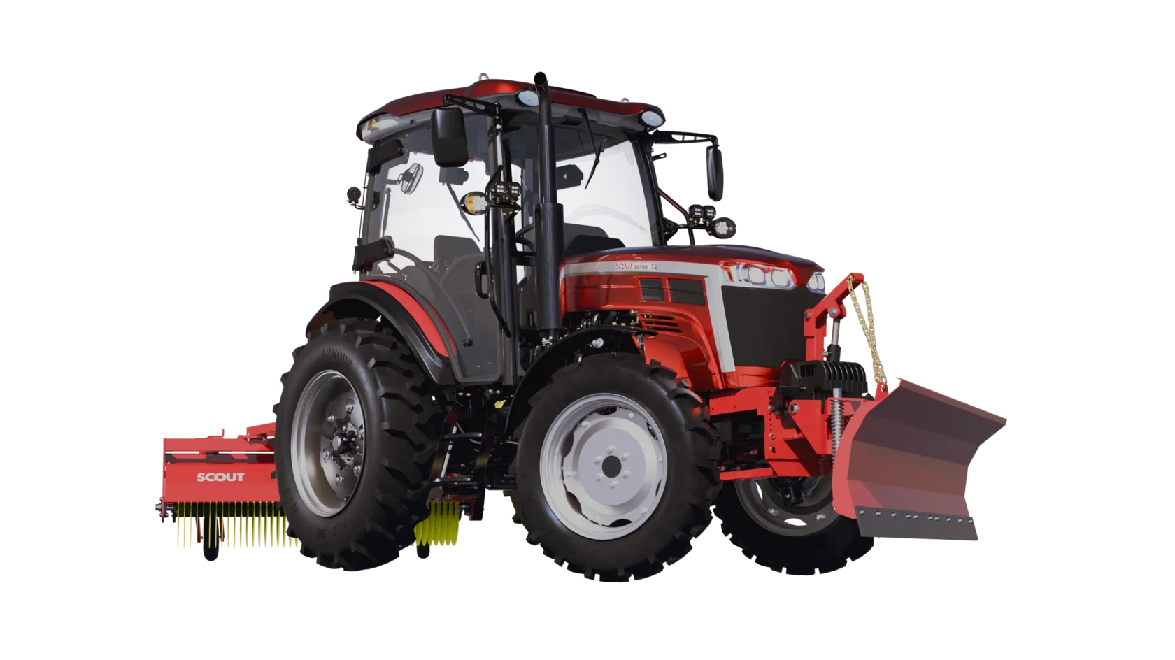 Scout TB G3 Basic + Отвал TX-220 + Щётка MP2000