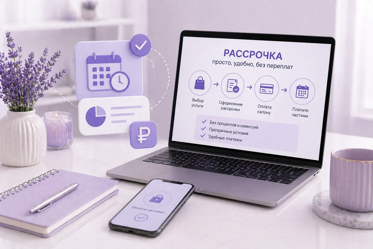 Рассрочка для клиентов с 1 апреля 2026: что изменится для бьюти-бизнеса