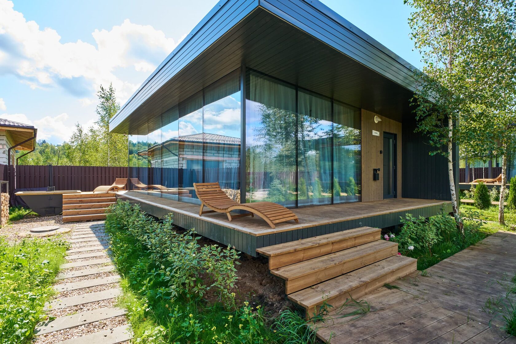 Fertighaus 65 m², 11 × 7,3 m