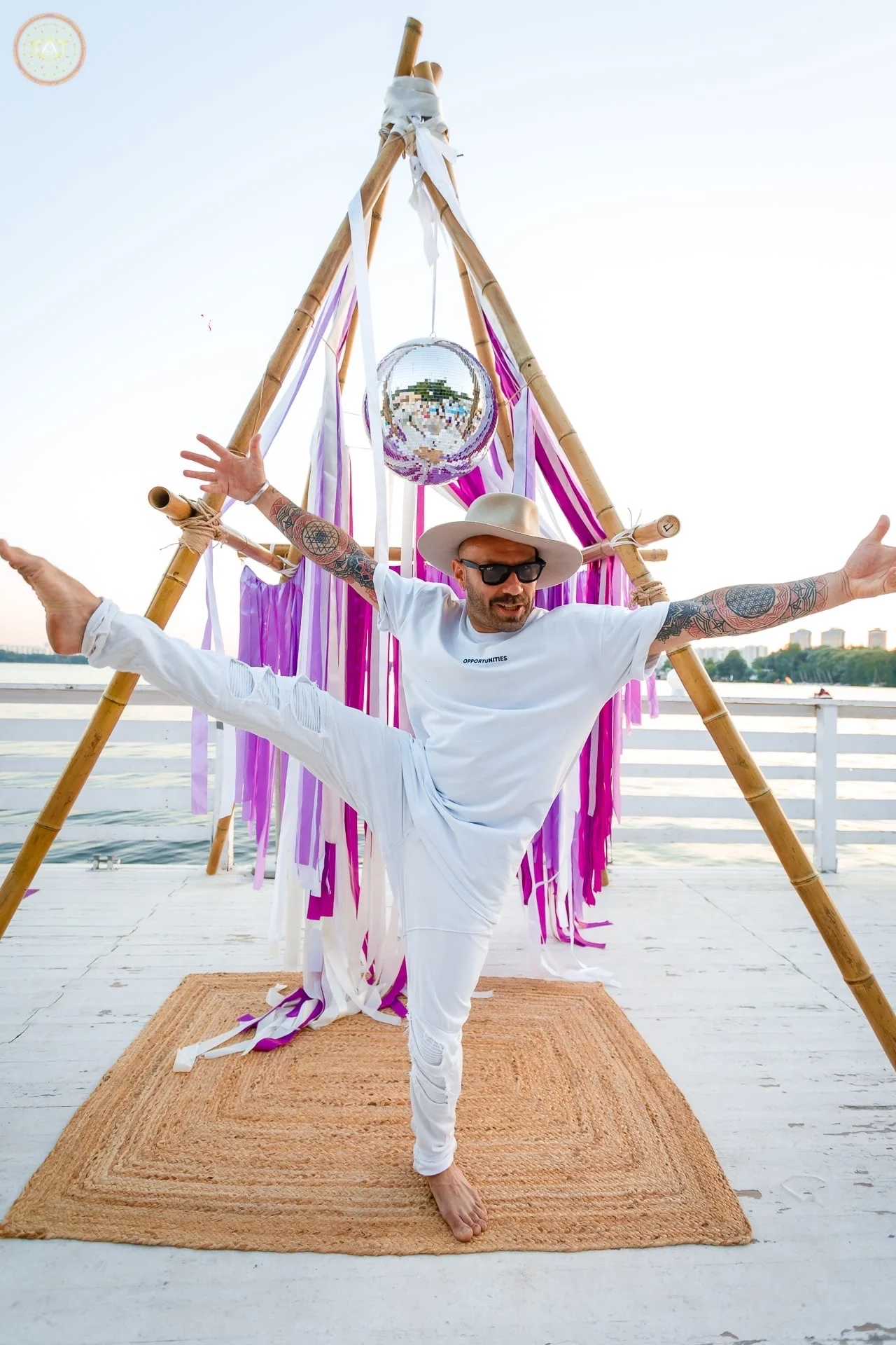 Танец на вечере Ecstatic Dance