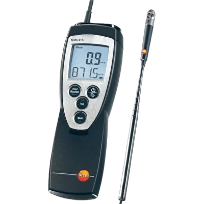 Анемометр Testo 416 — скорость и расход воздуха