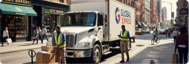 Доставка в городе