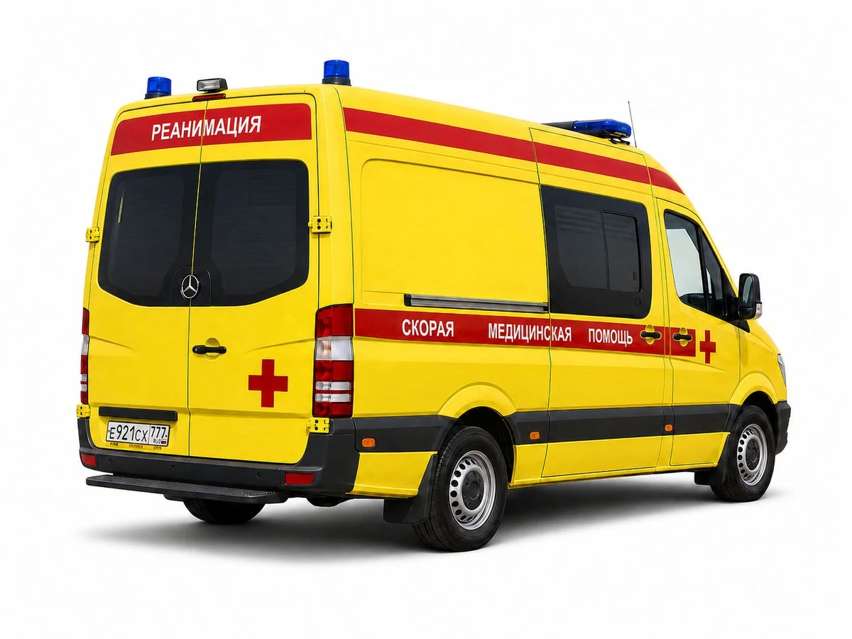 Реанимационный автомобиль АИРМЕД, вид сзади