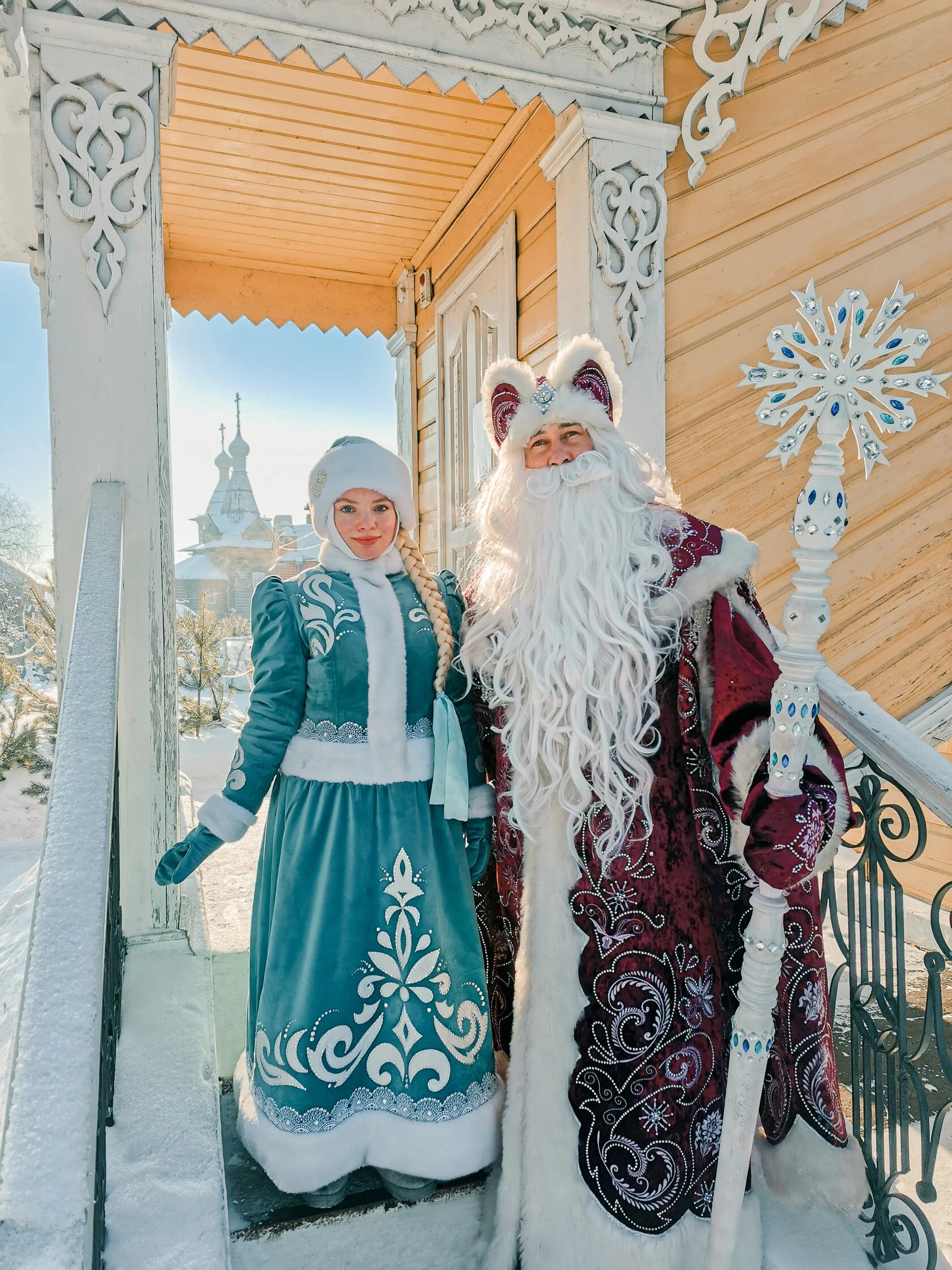 Сибирские владения Деда Мороза в Большеречье