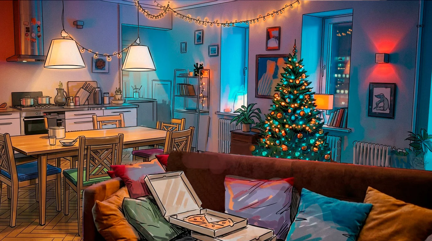 Вечеринка — эскиз