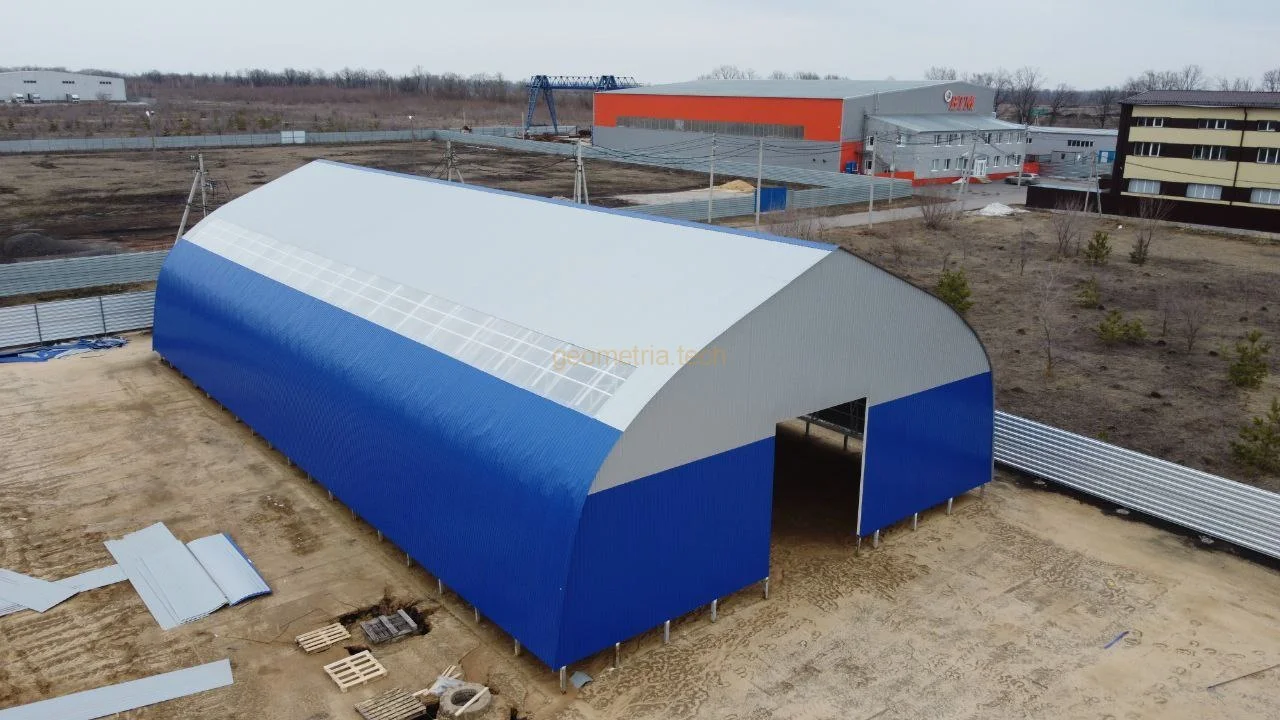 Каркасный ангар