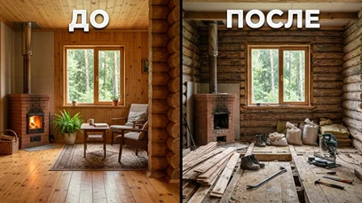 Загородный дом – полы и перегородки