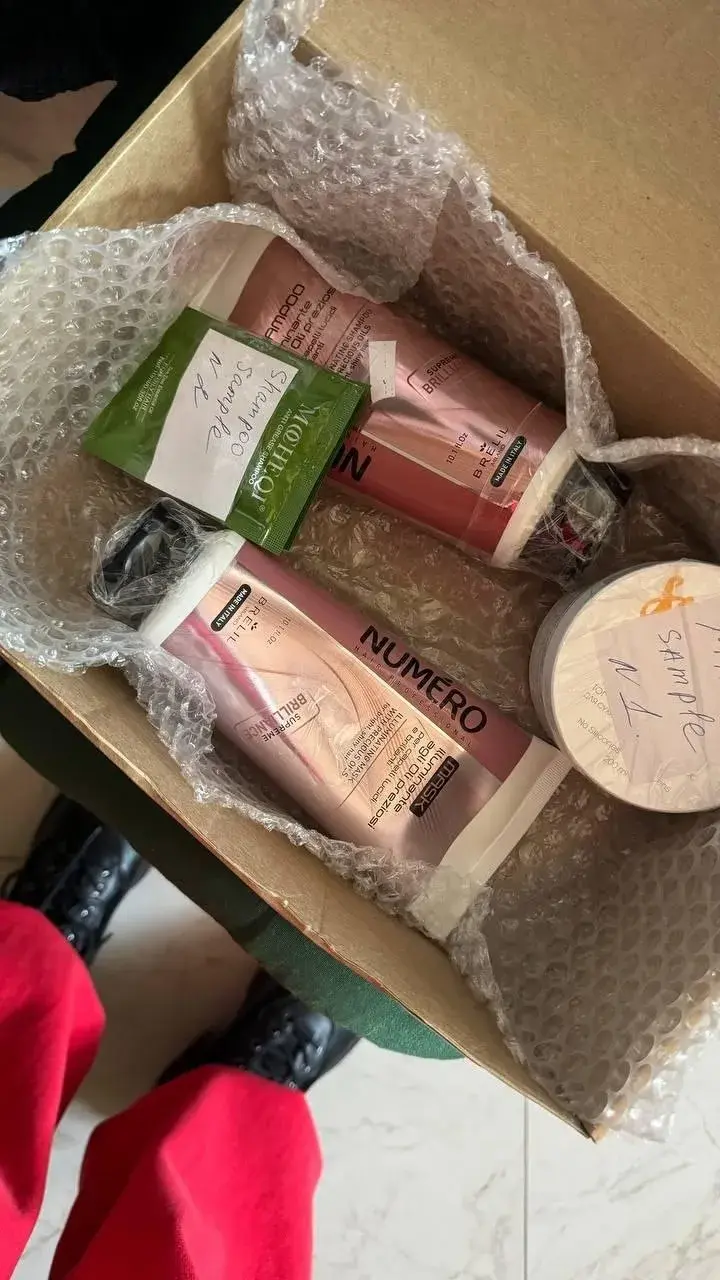 Образцы кремов и косметики