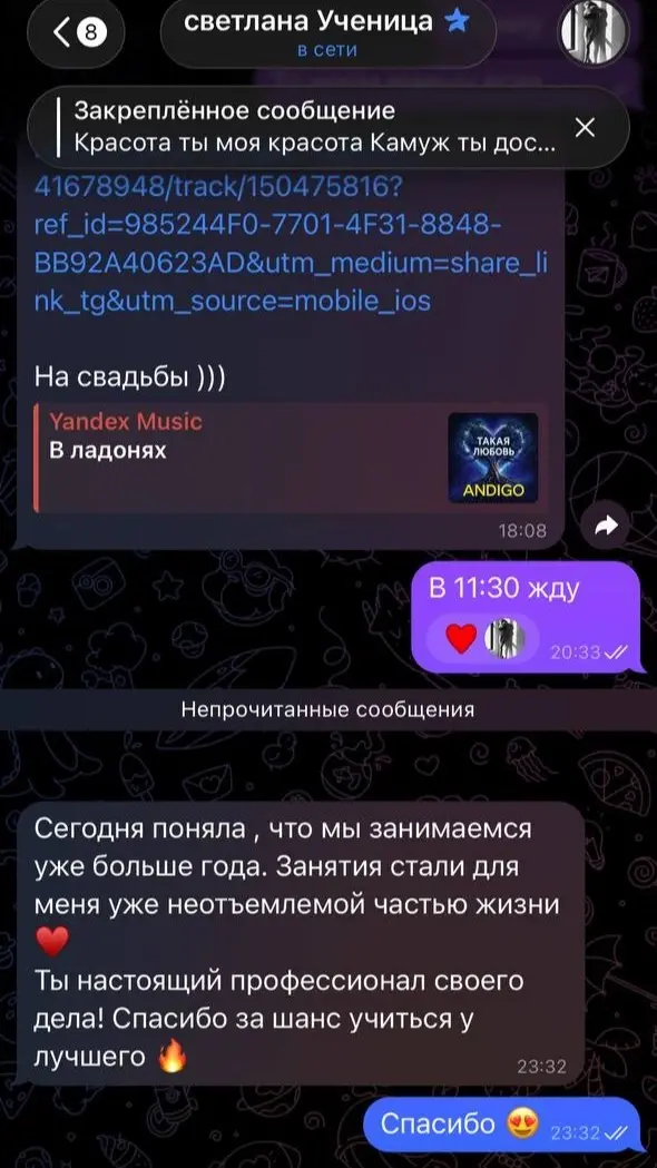 Письменный отзыв ученика школы