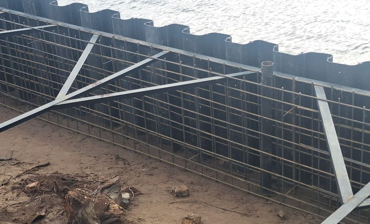 Укрепление берега