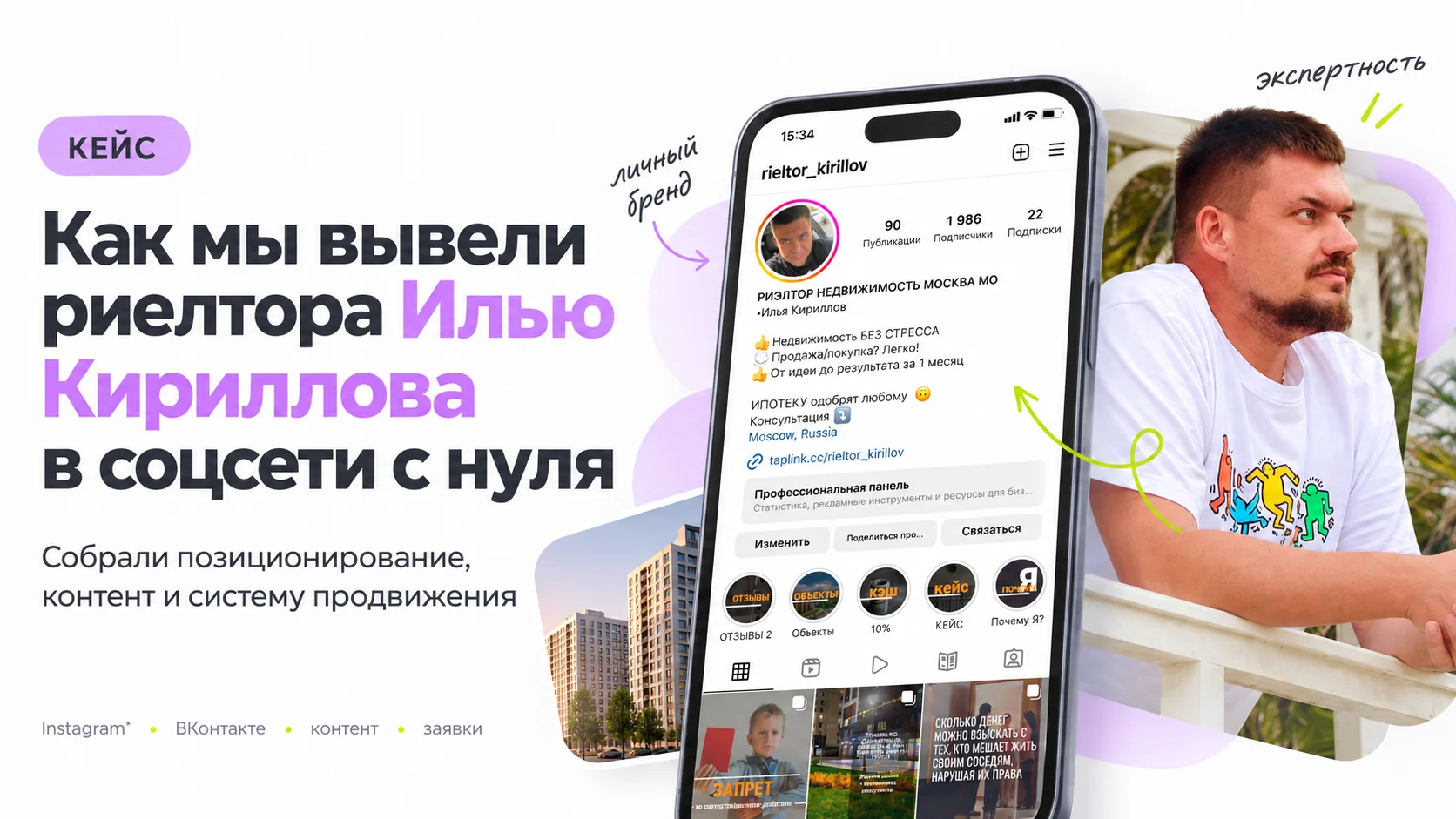 Кейс риелтора Ильи Кирилова