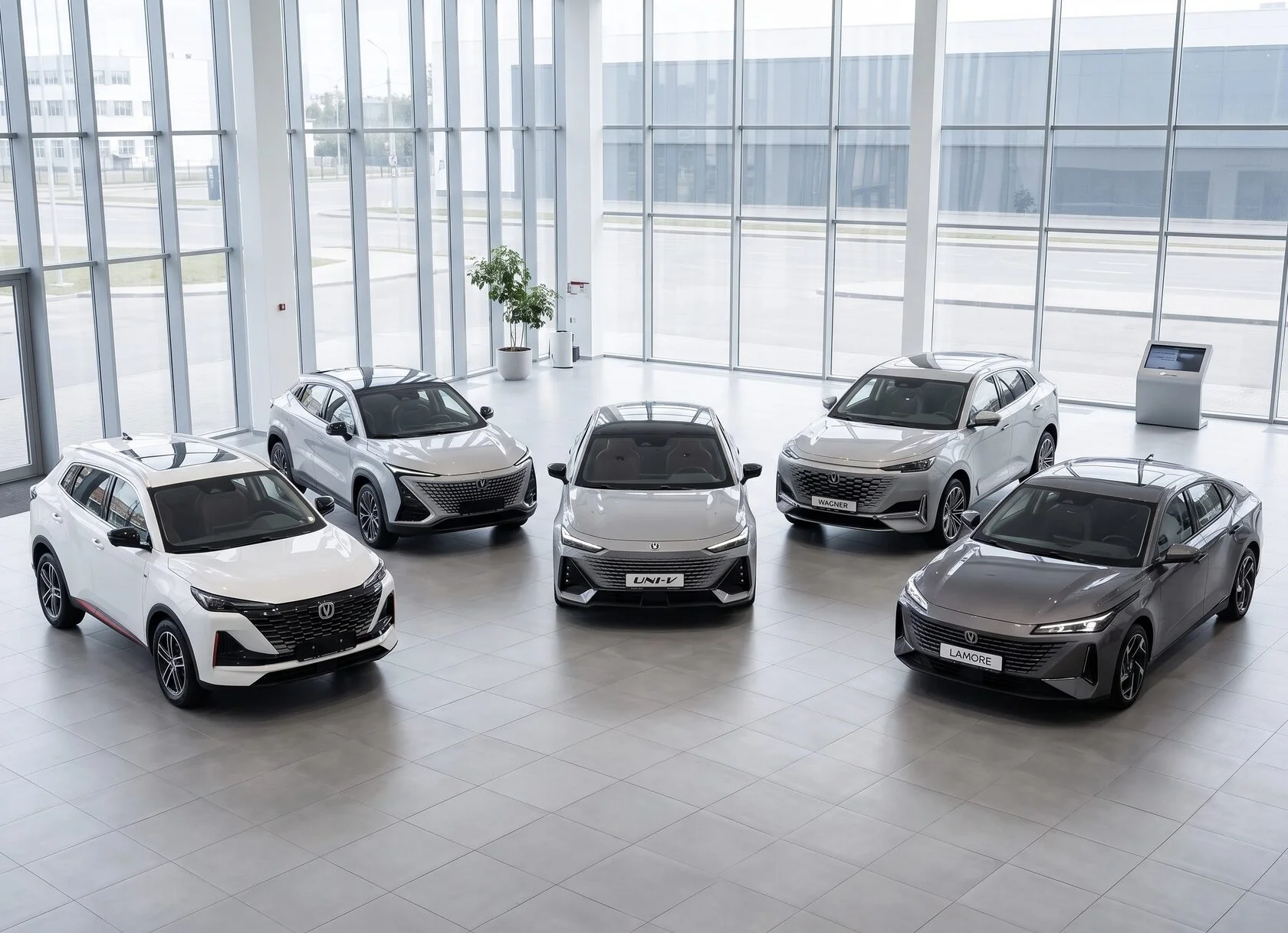 Модельный ряд Changan UNI