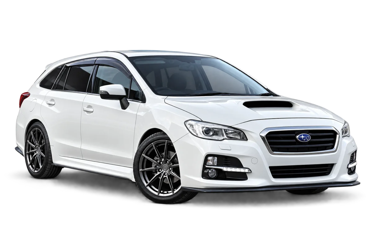 Белый Subaru Levorg